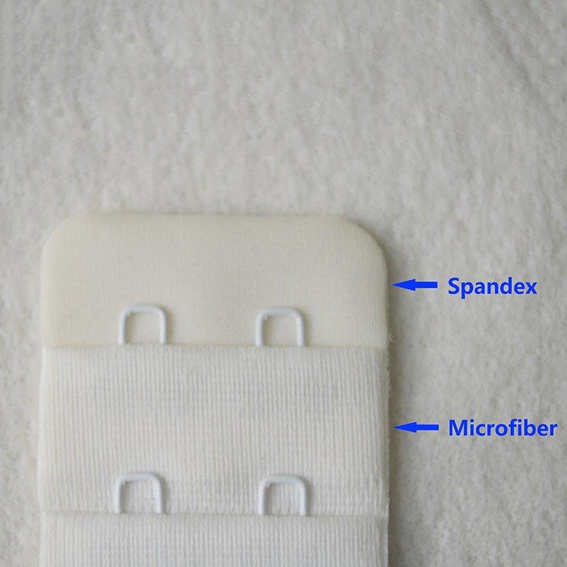 3*2 microfiber/spandex seamless hook and eye