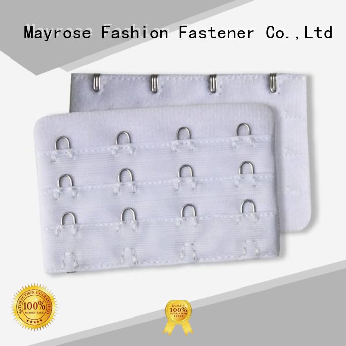 76mm front Mayrose Brand bra extender 4 hook factory