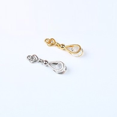 Mayrose-Bra Charms 8574 Zinc Alloy With Diamond | Charms | Mayrose Fastener