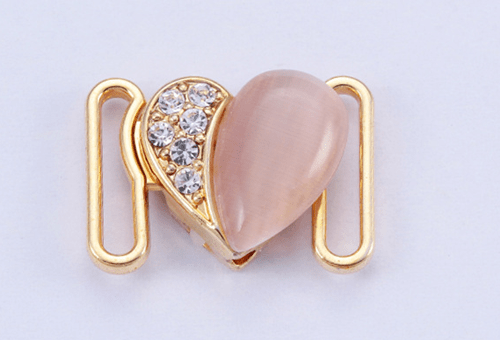 Mayrose-Zinc Alloy Adjuster Front Buckle 9781 With Opal And Rhinestone | Bucklefront