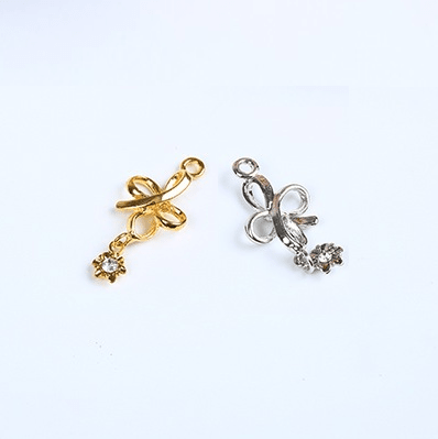 Mayrose-High Quality Bra Charms 7068 Zinc Alloy With Jewel | Charms