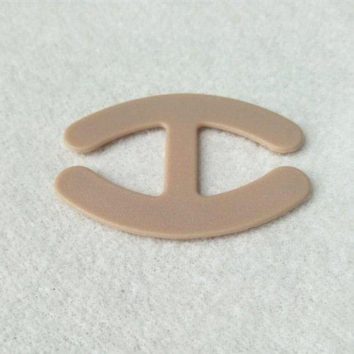 Plastic bra strap clips H shape