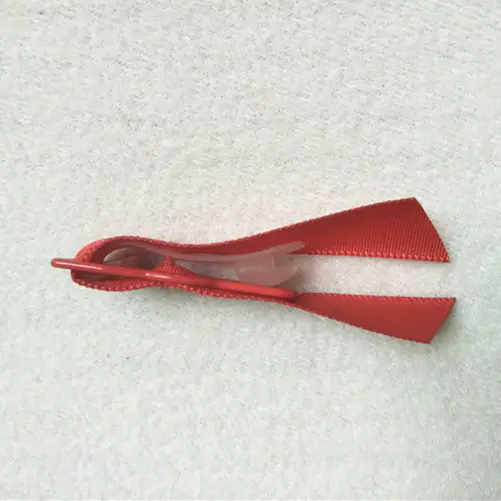 Nylon coated adjuster garter with satin 10R