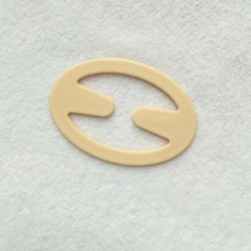 Mayrose-Plastic bra strap clips oval shape-1