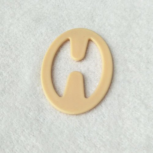 Mayrose-Plastic bra strap clips oval shape-2