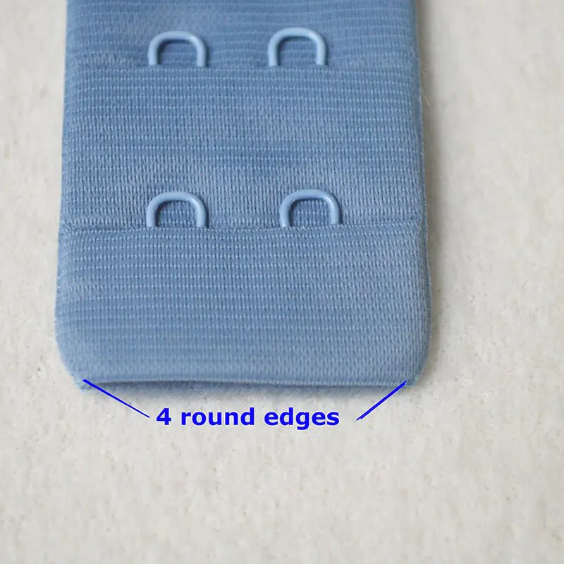3x2/30mm four round edges hook and eye tape
