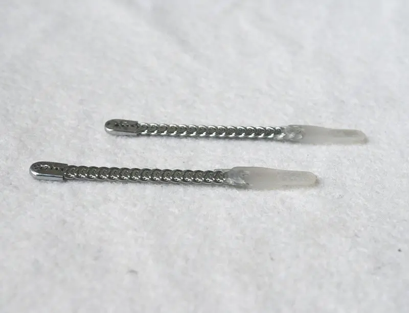 Spiral wires boning with one tips plastic