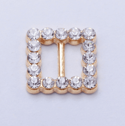 Mayrose-Zinc Alloy Adjuster Special Slider 8612 With Rhinestone - Mayrose Fastener