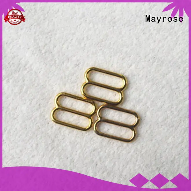 Mayrose zinc alloy metal slide adjuster marketing for bra
