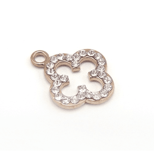 Mayrose-Bra Charms 4338 Zinc Alloy With Diamond