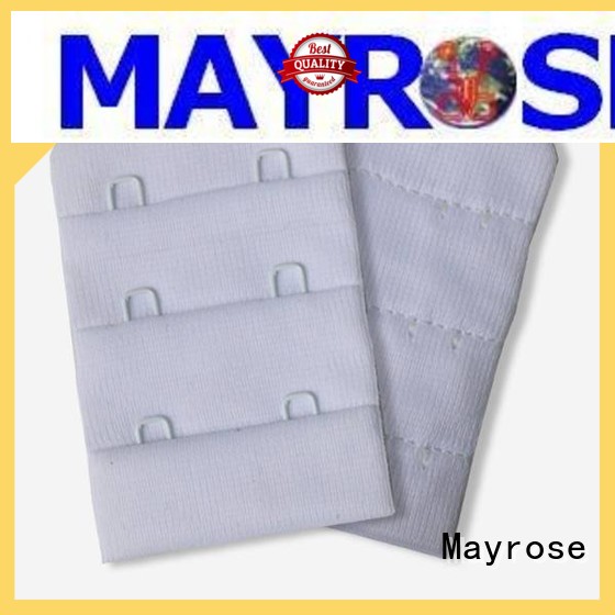 Mayrose 4x232mm hook and eye tape black with gold dressing