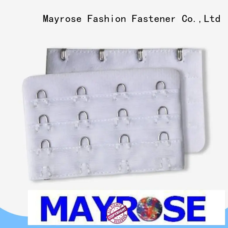 Mayrose reinforced hook and eye closure free sample bra