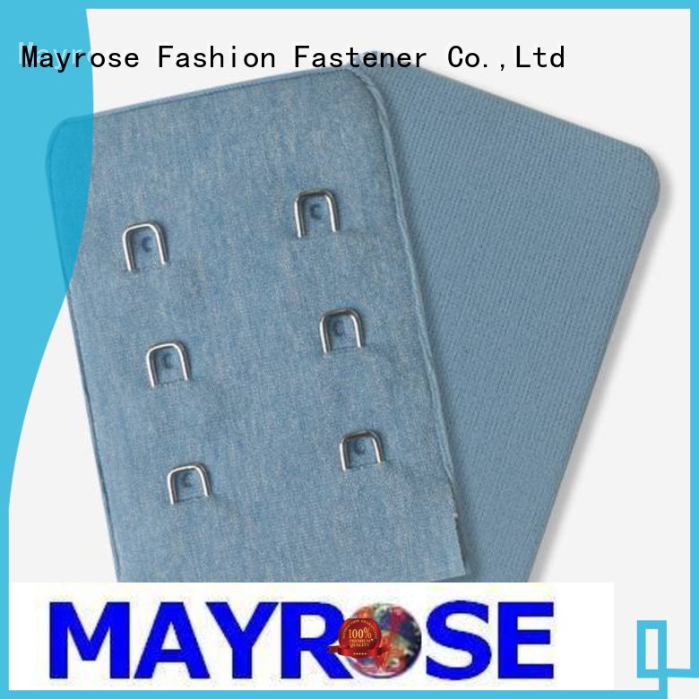 spiral hook and eye fastening nickle free bra Mayrose