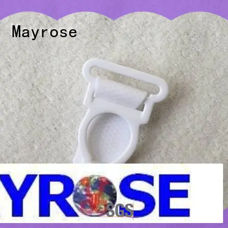 Mayrose lead free plastic bra strap adjusters in china for bra