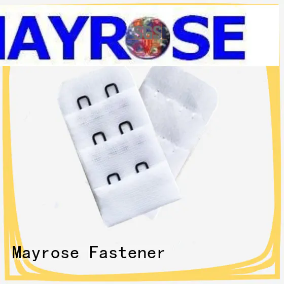 Mayrose reinforced hook and eye fastening Eco-friendly garment