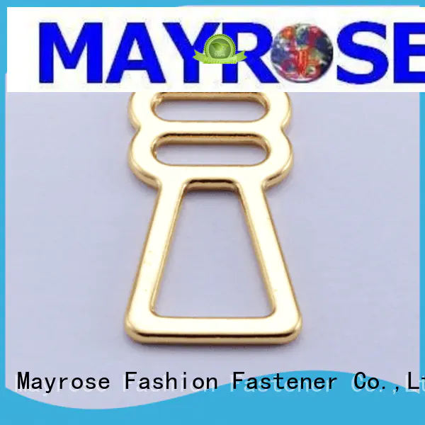Mayrose Brand plating speical bra strap adjuster clip manufacture