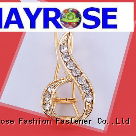 clasps fancy buckle pearl Mayrose Brand bra strap buckle supplier
