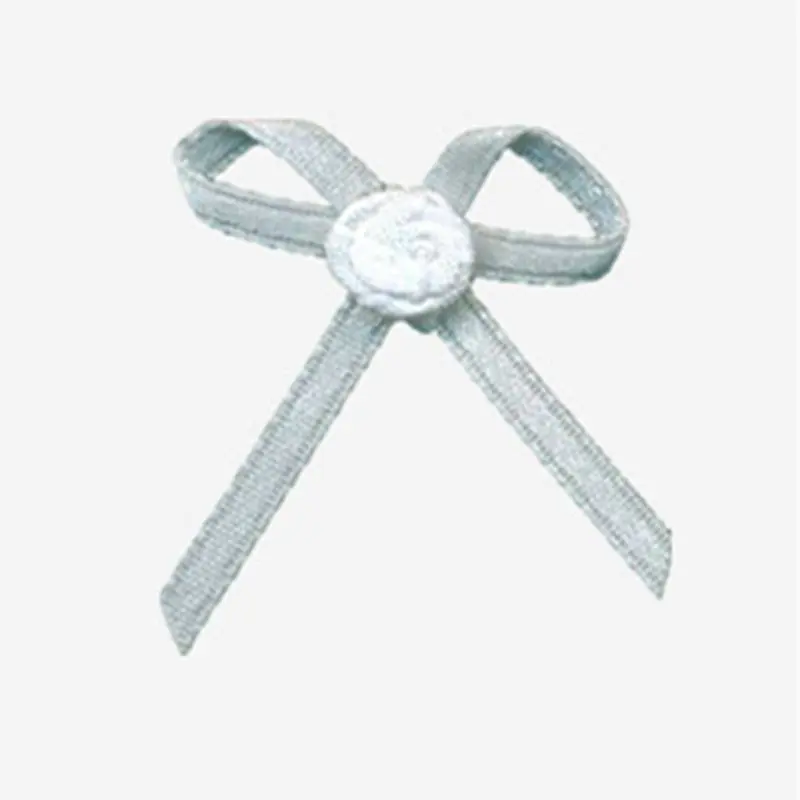 nylon ribbon bow #13 with flower