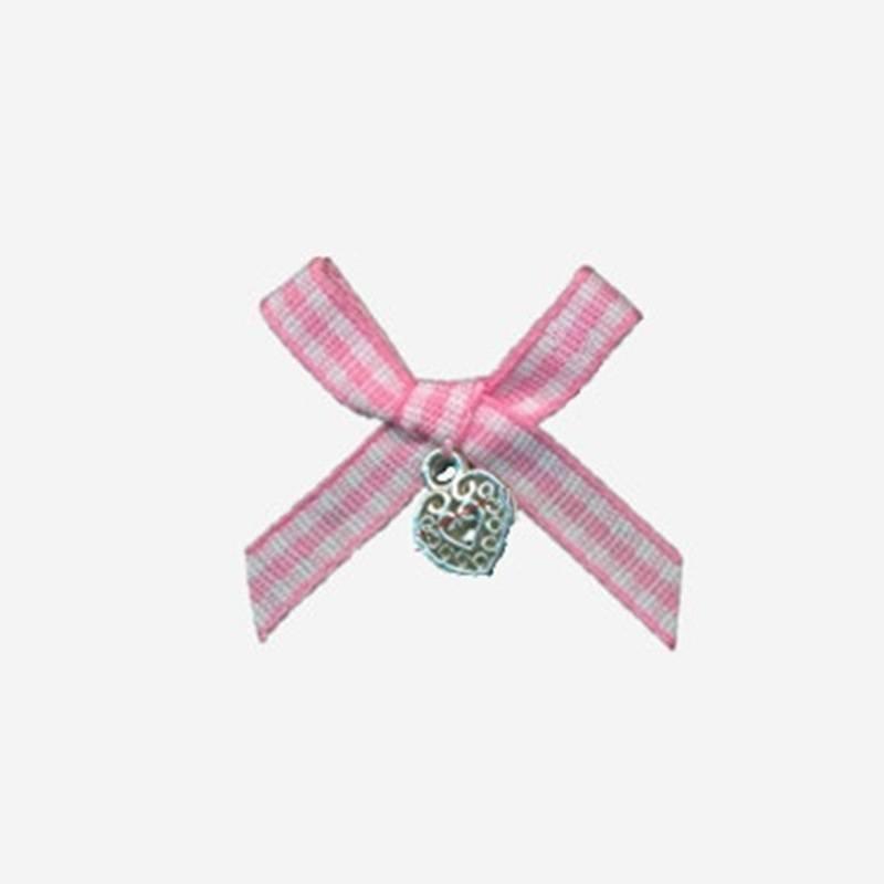 nylon ribbon bow #31 with pendant