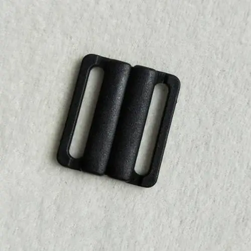 Plastic POM closure big clips L25F45A matt