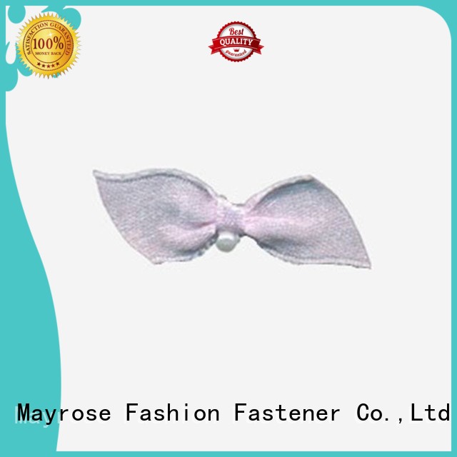 diamond bra with bow polyester pearls Mayrose company