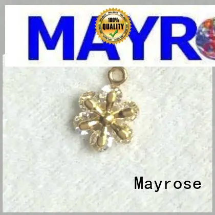 Mayrose colorful metal pendant for sale clothing