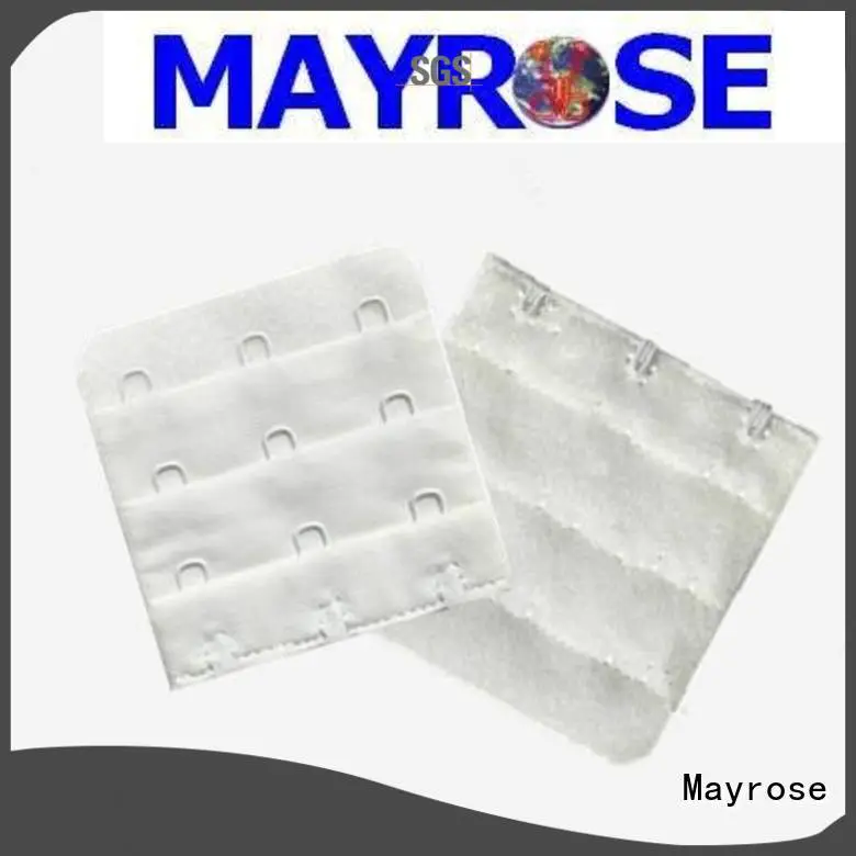 Mayrose bra hooks and eyes free sample garment