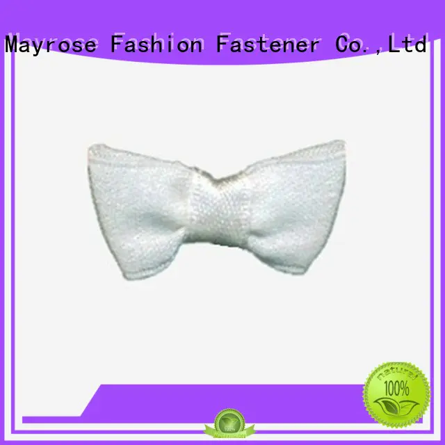 wire ribbon bow ribbon Mayrose Brand bra with bow