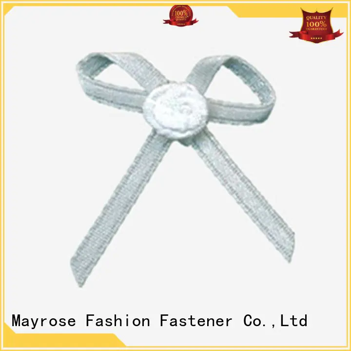 pendant polyester bra with bow Mayrose Brand