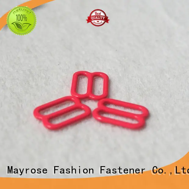 Mayrose suspender rings and sliders suppliers for bra costume