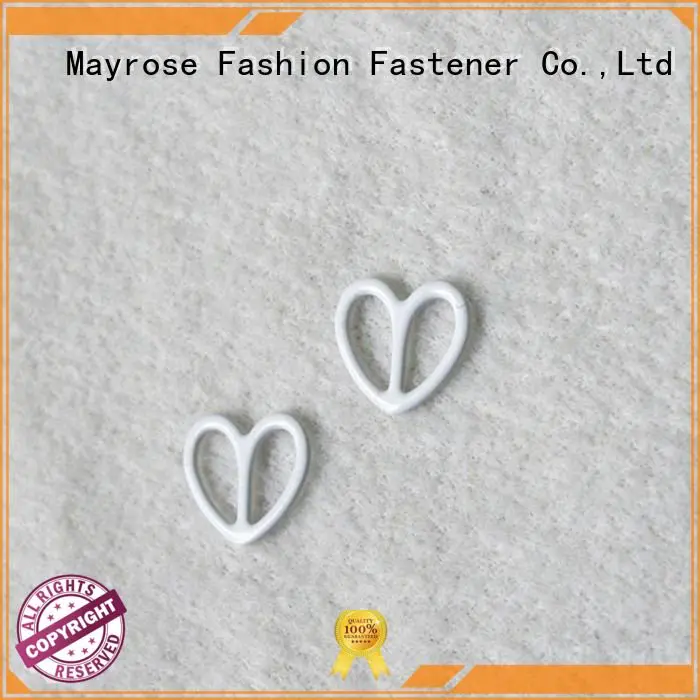 Mayrose Brand coated hook bra strap adjuster clip nylon star