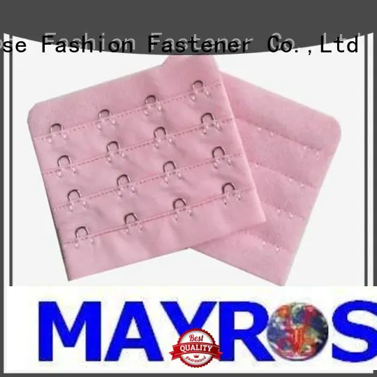 Mayrose smooth bra hook and eye tape with foam garment