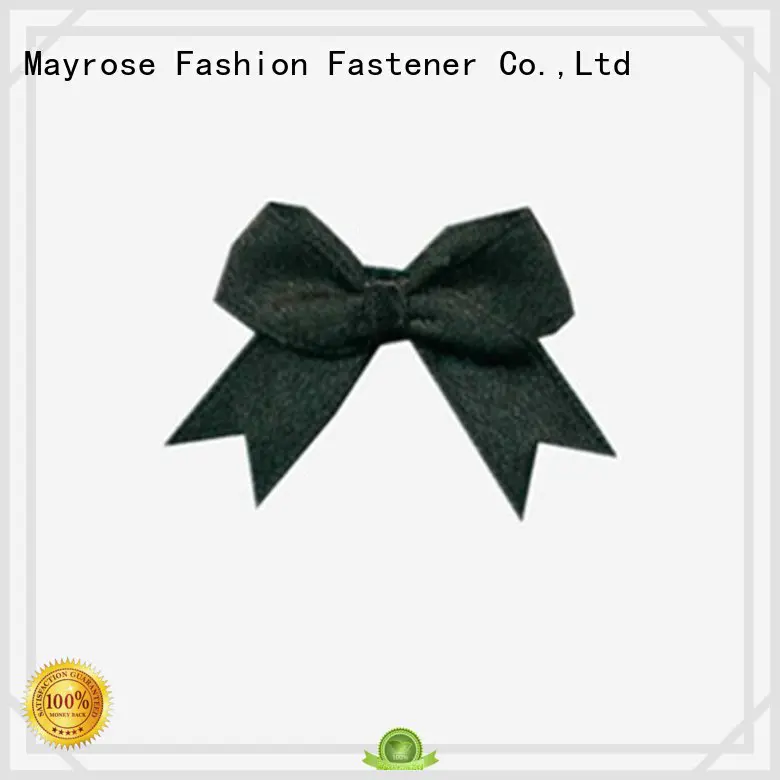 Quality Mayrose Brand ribbon diamond bra with bow