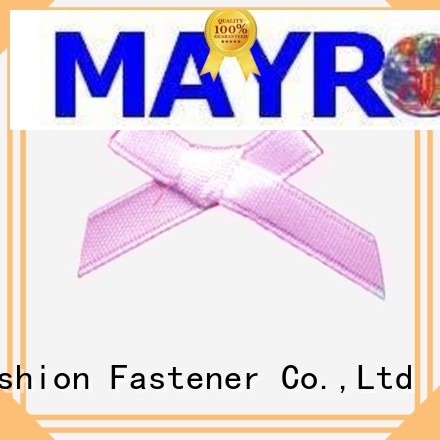 polyester bra with bow rhinestone chiffon Mayrose company