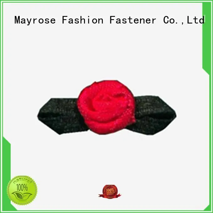 Mayrose Brand bow pendant flower bra with bow