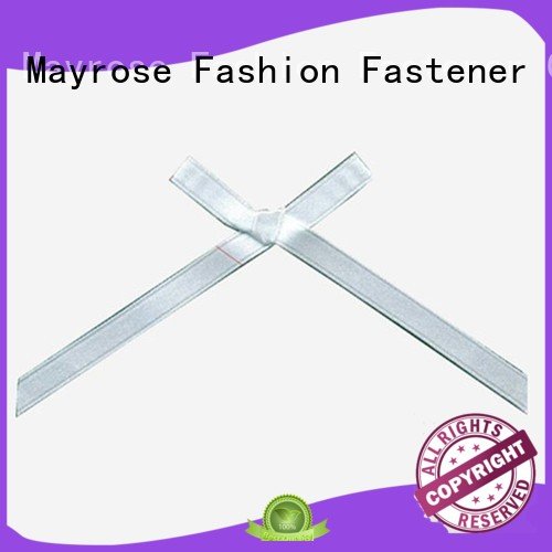 Wholesale polyester ribbon bra with bow Mayrose Brand