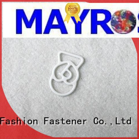 Mayrose 32mm bra hook and eye fasteners with silver plating camisole