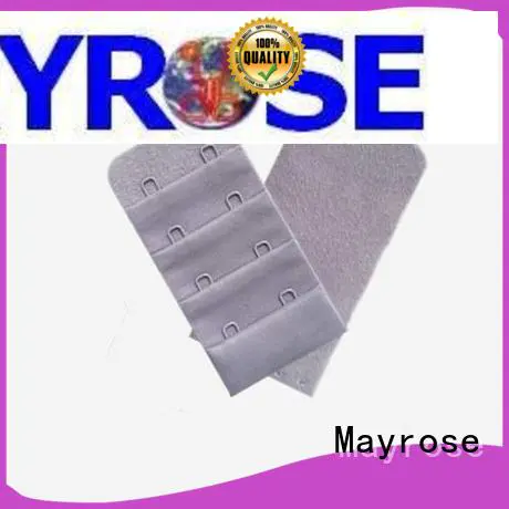 Mayrose soft bra hook and eye tape factory garment