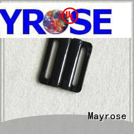 Mayrose waterproof hook and eye closure with silver plating camisole