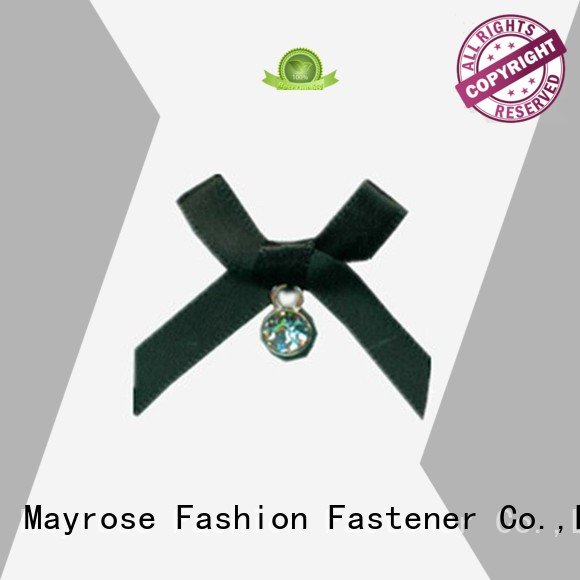 OEM wire ribbon bow chiffon polyester pearl bra with bow