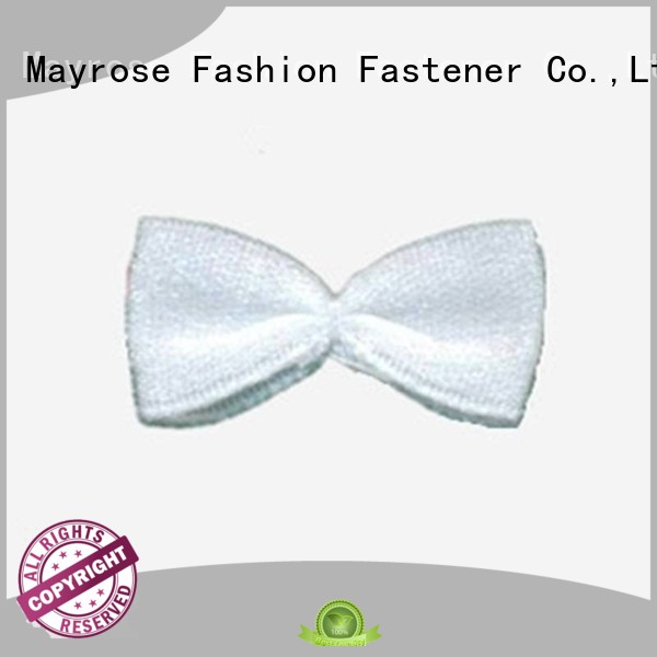 bow pearl nylon Mayrose Brand wire ribbon bow manufacture