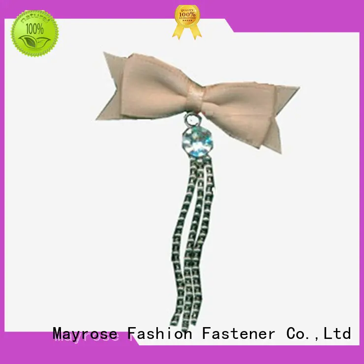 diamond flower bow OEM bra with bow Mayrose