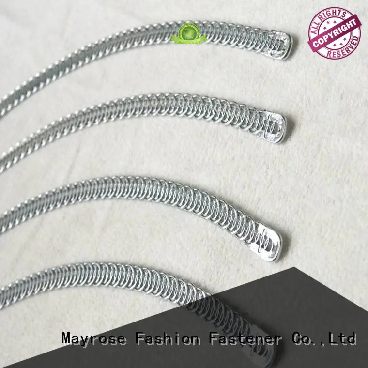 bone shape plastic spiral steel boning Mayrose Brand