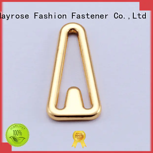 ring zinc buckle Mayrose Brand bra extender for backless dress manufacture