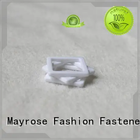 Mayrose Brand square ring from custom racer bra clips