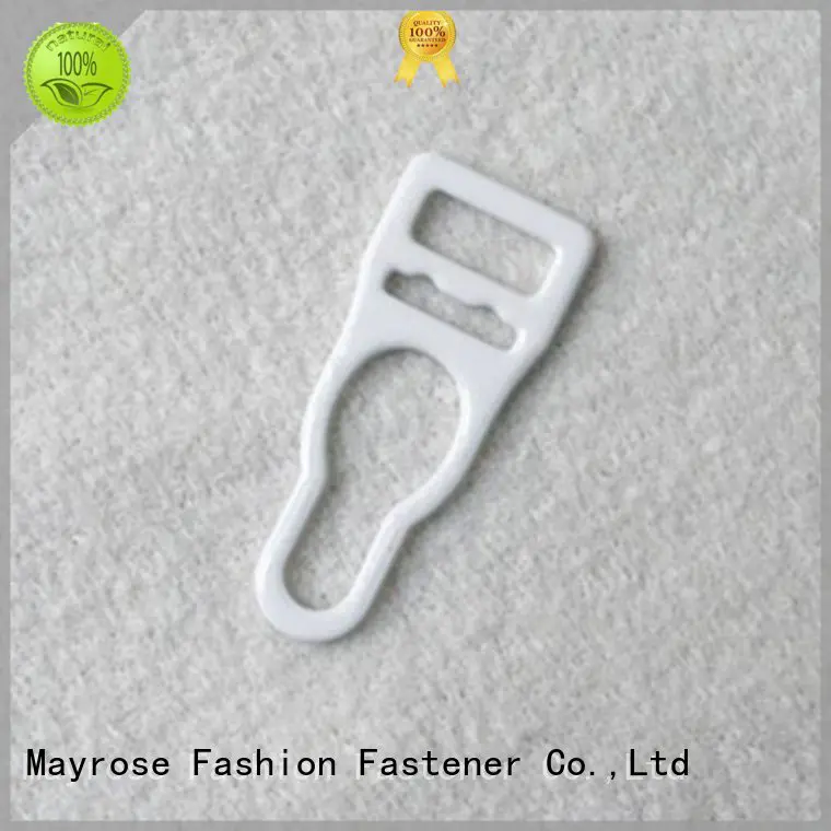 Mayrose Brand buckle shape bra strap adjuster clip manufacture